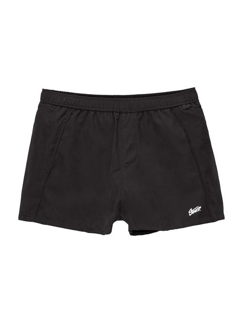 Pull&Bear Badeshorts  sort / hvid