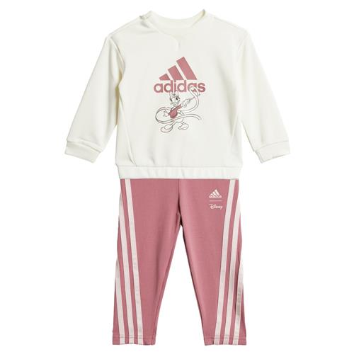 ADIDAS SPORTSWEAR Træningsdragt 'Disney Minnie And Daisy'  gammelrosa / sort / naturhvid