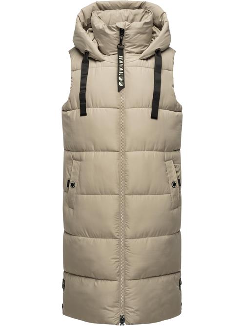 NAVAHOO Vest  beige / sort / hvid