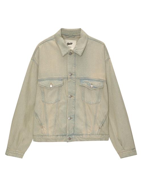 Se Pull&Bear Overgangsjakke  beige / blue denim ved About You