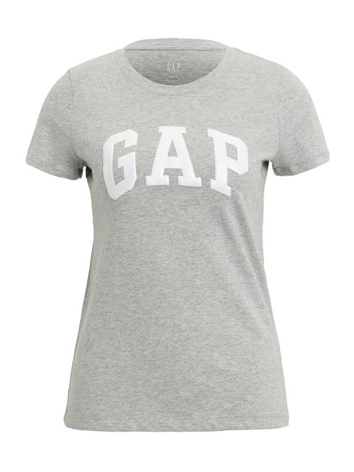 Se Gap Petite Shirts 'CLSC'  grå-meleret / hvid ved About You