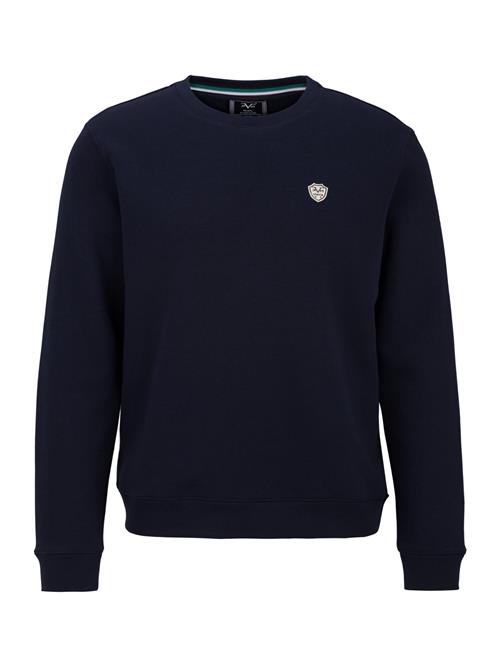 Se 19V69 ITALIA Sweatshirt 'Nico'  navy / hvid ved About You