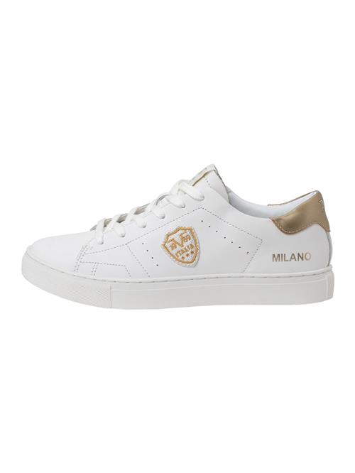 Se 19V69 ITALIA Sneaker low 'Milane'  gylden gul / guld / hvid ved About You