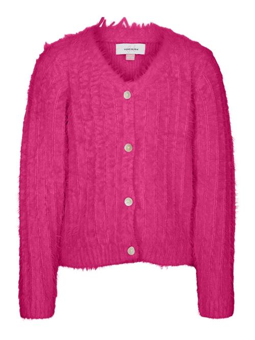 Se Vero Moda Girl Cardigan 'LAPOILU'  hindbær ved About You