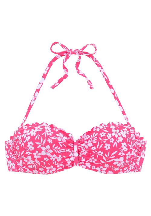 VIVANCE Bikinioverdel  pink / hvid