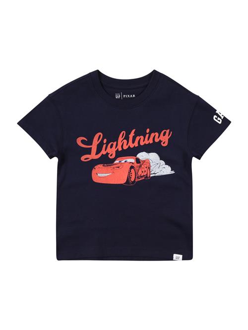 Se GAP Shirts 'CARS'  blå / navy / melon / hvid ved About You