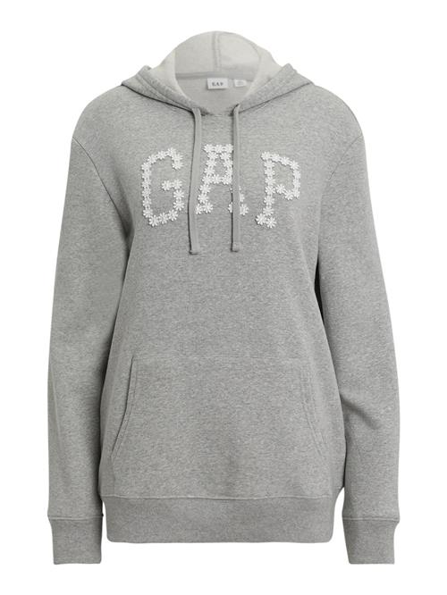 Gap Tall Sweatshirt 'HERITAGE'  grå-meleret / hvid