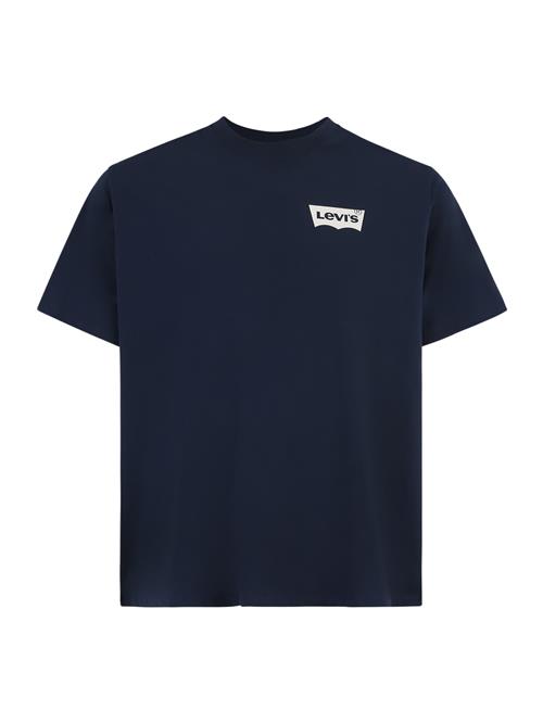 Levi's® Big & Tall Bluser & t-shirts 'Relaxed Fit Tee '  marin / hvid