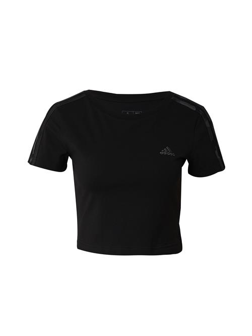 ADIDAS SPORTSWEAR Funktionsbluse  grå / mørkegrå / sort