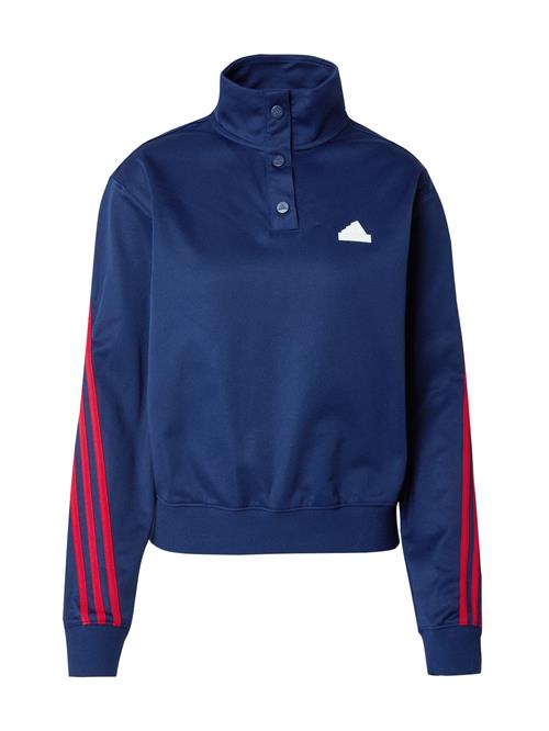 ADIDAS SPORTSWEAR Sportsweatshirt 'ICONIC'  navy / rød / hvid