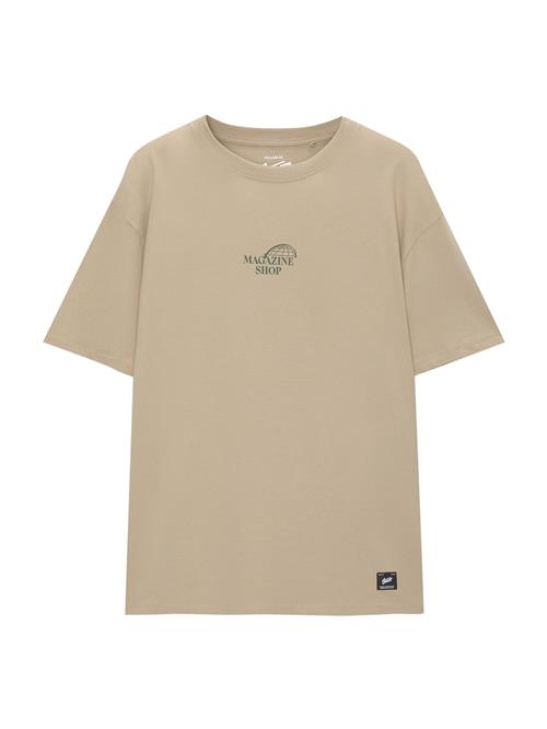 Pull&Bear Bluser & t-shirts  sand / grøn