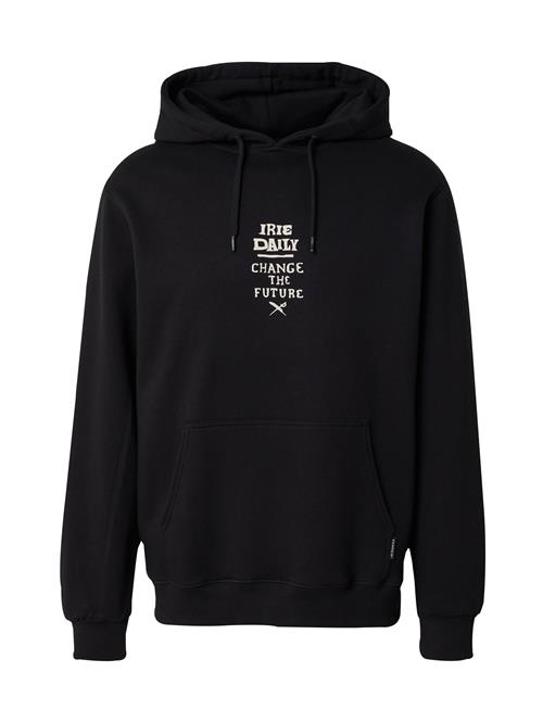 Iriedaily Sweatshirt 'Change Future'  sort / naturhvid