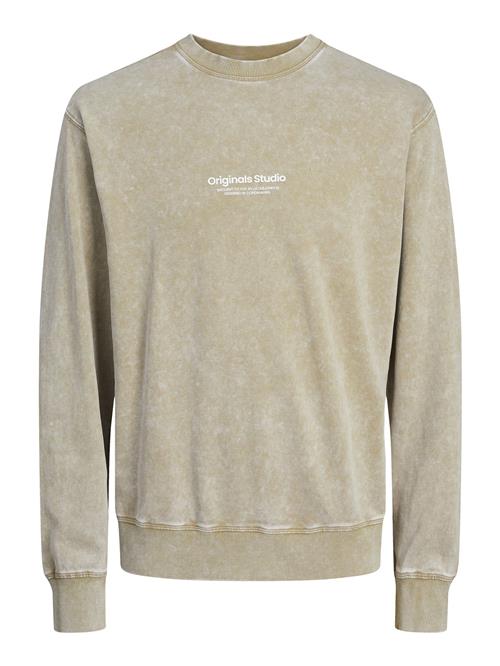 Se Jack & Jones Junior Sweatshirt  grå / hvid ved About You