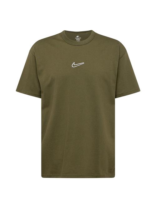 Nike Sportswear Bluser & t-shirts 'PREM ESSNTL'  khaki / hvid