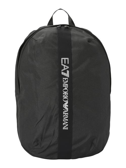 EA7 Emporio Armani Rygsæk 'ZAINO'  sort / hvid