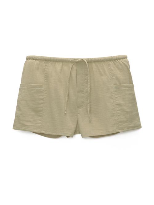 Pull&Bear Bukser  khaki