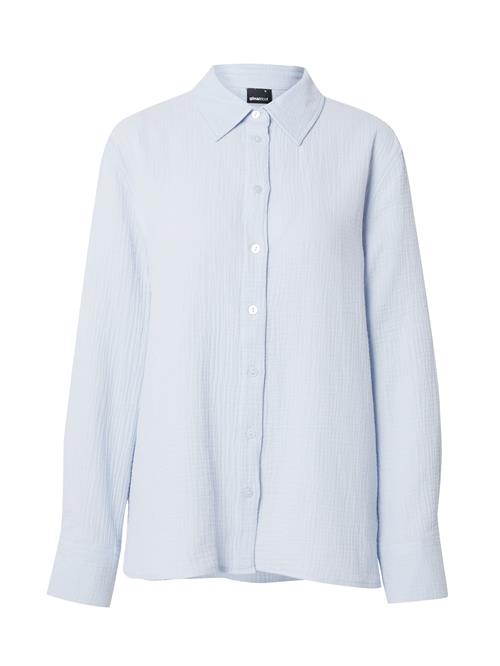 Gina Tricot Bluse 'Gauze'  lyseblå