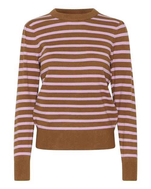 SAINT TROPEZ Pullover 'Fikam'  brun / lys pink