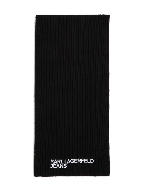 KARL LAGERFELD JEANS Sjal  sort / hvid