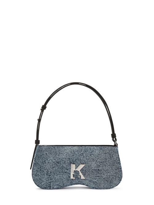 KARL LAGERFELD JEANS Skuldertaske 'Sunglass'  blue denim