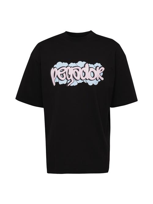 Pegador Bluser & t-shirts 'BREEN'  lyseblå / lyserød / sort / hvid