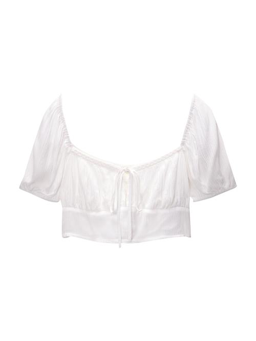 Pull&Bear Bluse  hvid