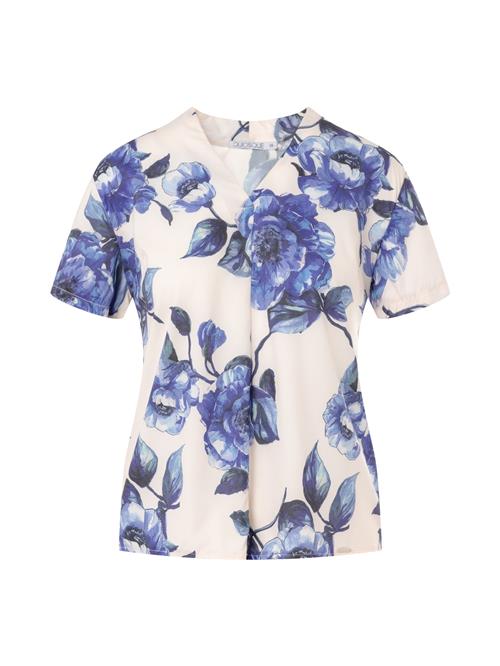 Quiosque Bluse '2JA008'  blå / violetblå / hvid