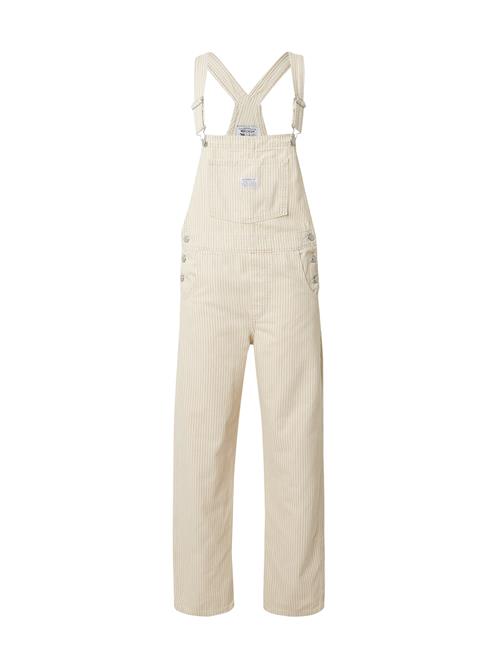 LEVI'S ® Overalljeans 'Vintage Overall'  beige / hvid