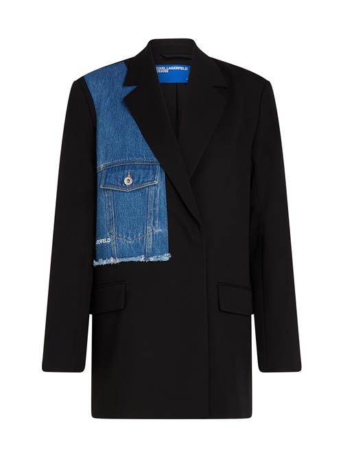 KARL LAGERFELD JEANS Blazer  blue denim / sort