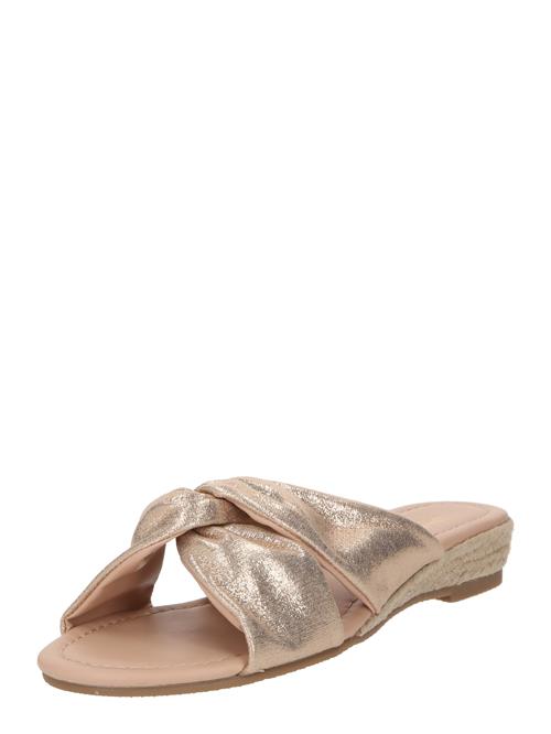 Se Dorothy Perkins Pantoletter 'Good For The Sole'  guld ved About You