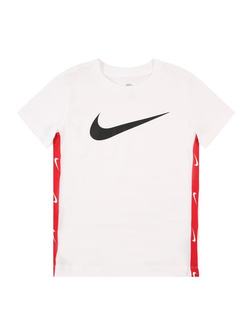 Nike Sportswear Shirts 'CLUB+POLY'  rød / sort / hvid