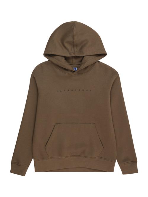 Jack & Jones Junior Sweatshirt 'JESTAR'  umbra / sort