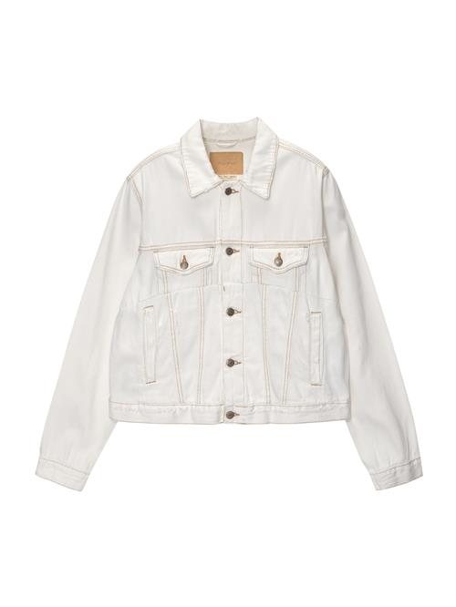 Pull&Bear Overgangsjakke  white denim