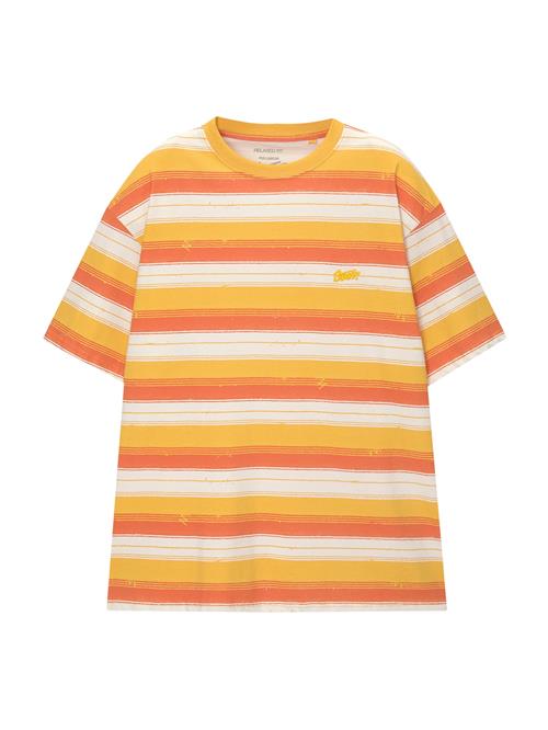 Se Pull&Bear Bluser & t-shirts  orange / hummer / hvid ved About You