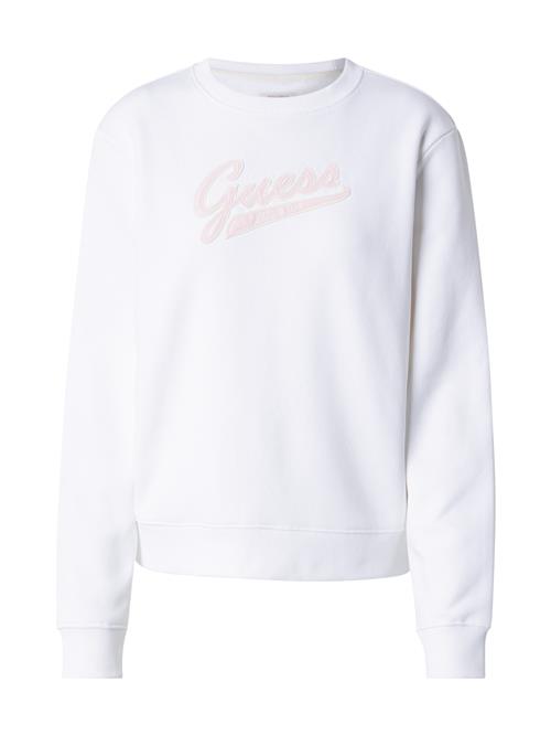 GUESS JEANS Sweatshirt  pastelpink / hvid / uldhvid