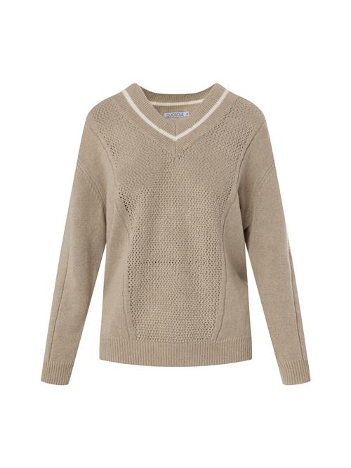 Quiosque Pullover '6UF001'  beige / hvid