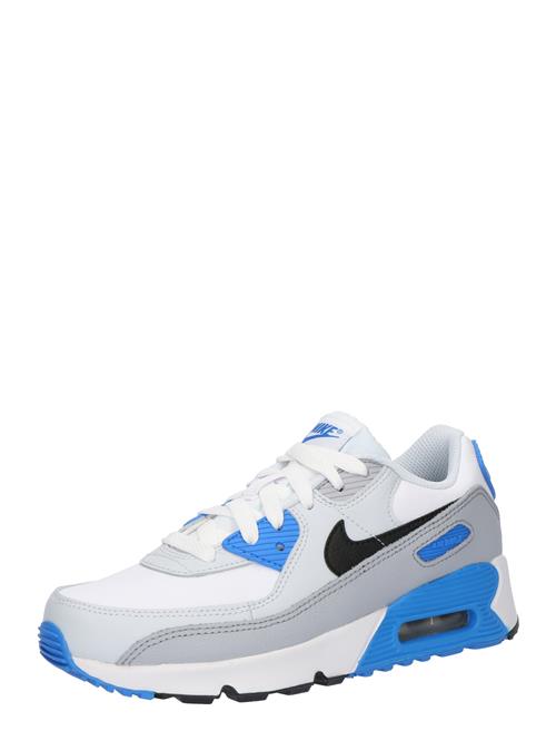 Nike Sportswear Sneakers 'Air Max 90'  blå / lysegrå / sort / hvid