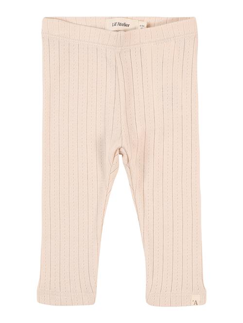 Lil'Atelier Leggings 'NBFRACHEL'  beige