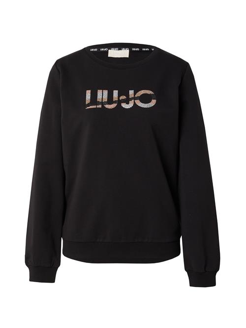 Se Liu Jo Sweatshirt  beige / sort / hvid ved About You