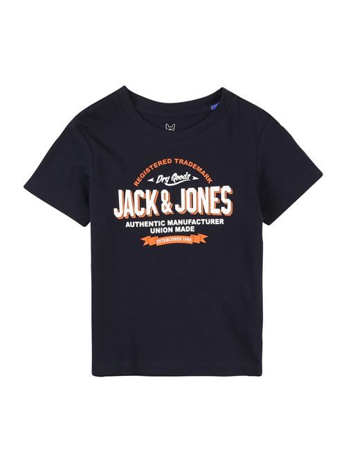 Jack & Jones Junior Shirts  marin / orange / hvid