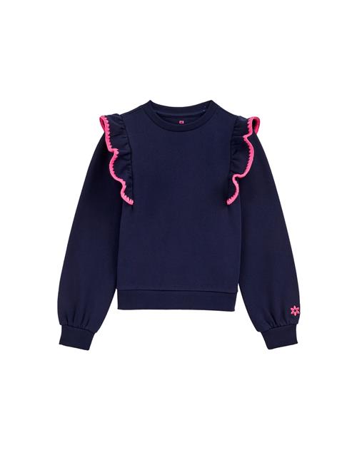 Se WE Fashion Sweatshirt  mørkeblå / pink ved About You