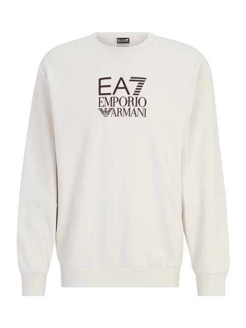 Se EA7 Emporio Armani Sweatshirt  lysebeige / mørkebrun ved About You