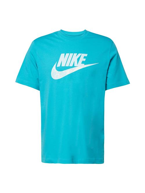 Nike Sportswear Bluser & t-shirts 'FUTURA'  aqua / hvid