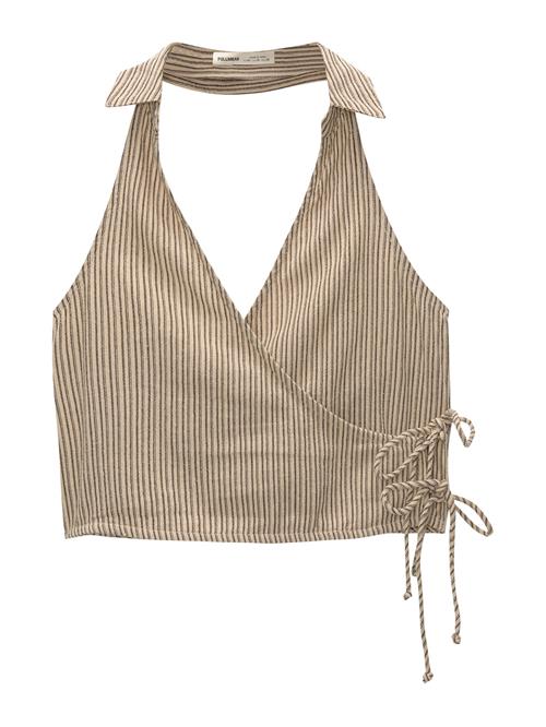 Pull&Bear Overdel  beige / choko