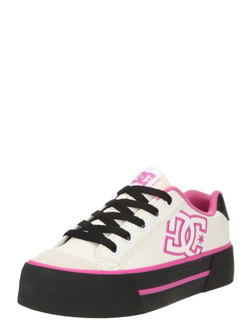 Se DC Shoes Sneaker low 'CHELSEA'  pink / sort / hvid ved About You