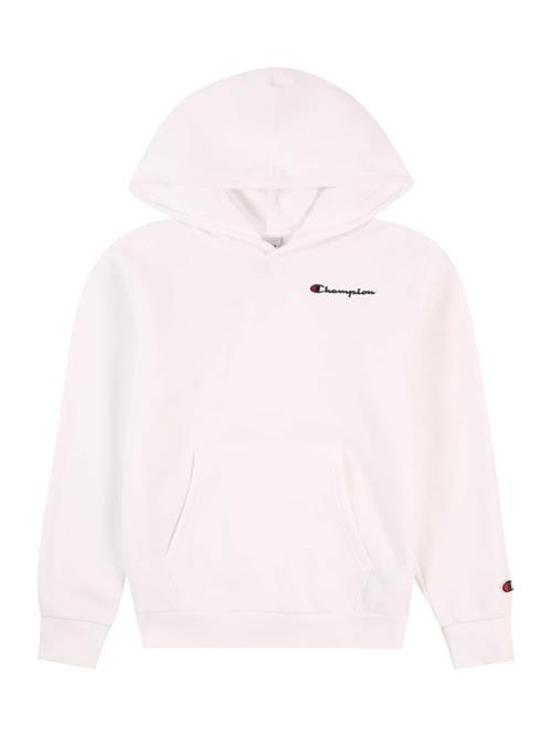 Se Champion Authentic Athletic Apparel Sweatshirt 'ICONS'  sort / hvid ved About You