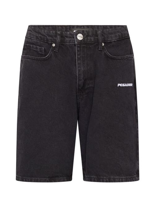 Pegador Jeans 'EARL'  black denim / hvid