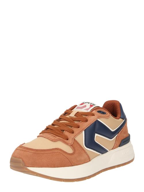 LEVI'S ® Sneaker low 'Charge'  navy / cognac / mokka / hvid