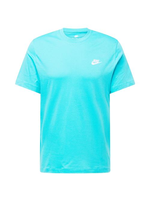 Nike Sportswear Bluser & t-shirts 'CLUB'  aqua / hvid