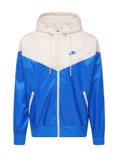 Nike Sportswear Overgangsjakke  royalblå / hvid